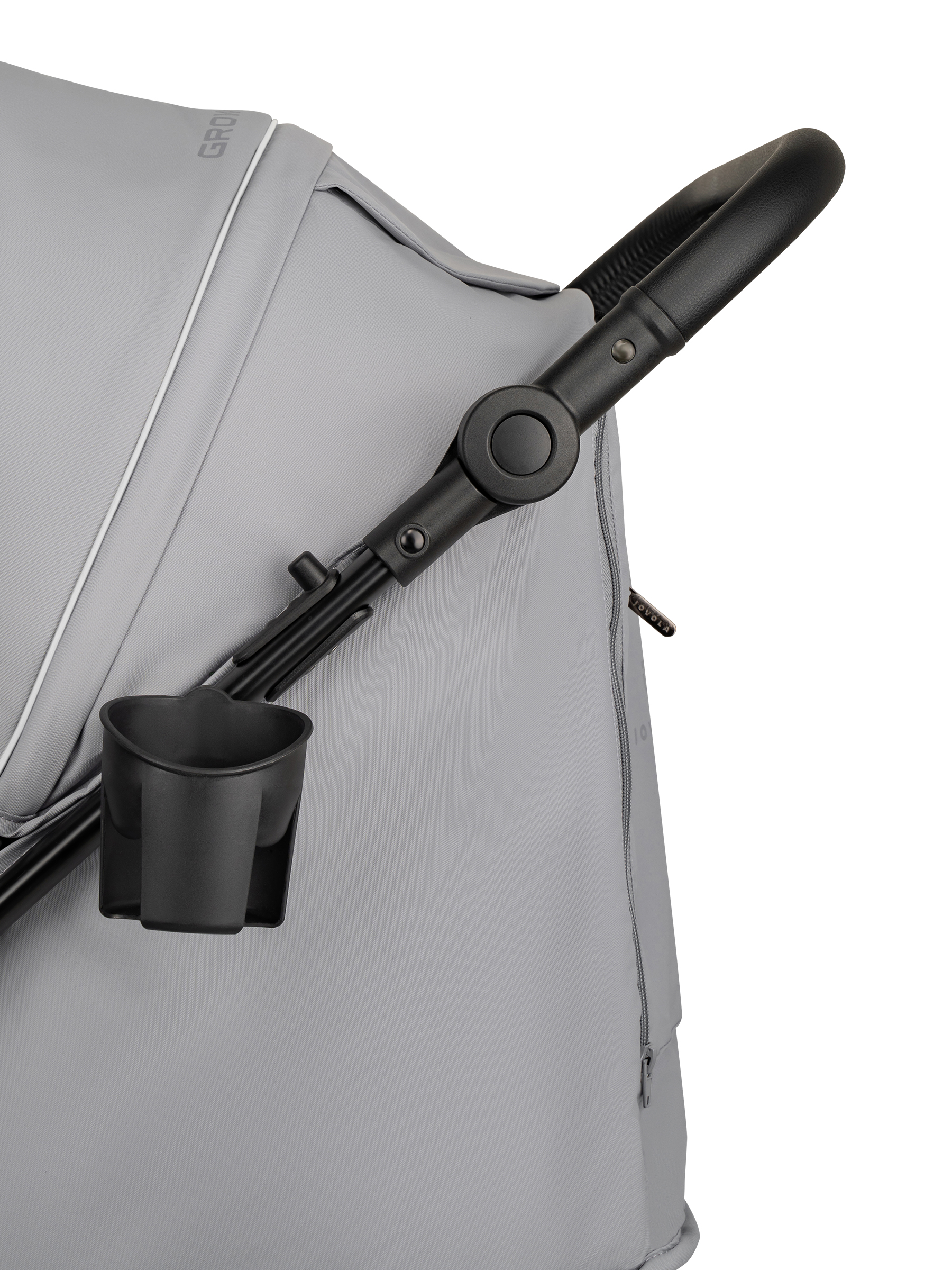 Коляска прогулочная JOVOLA SELENA Air 2025 с сумкой серый - фото 29