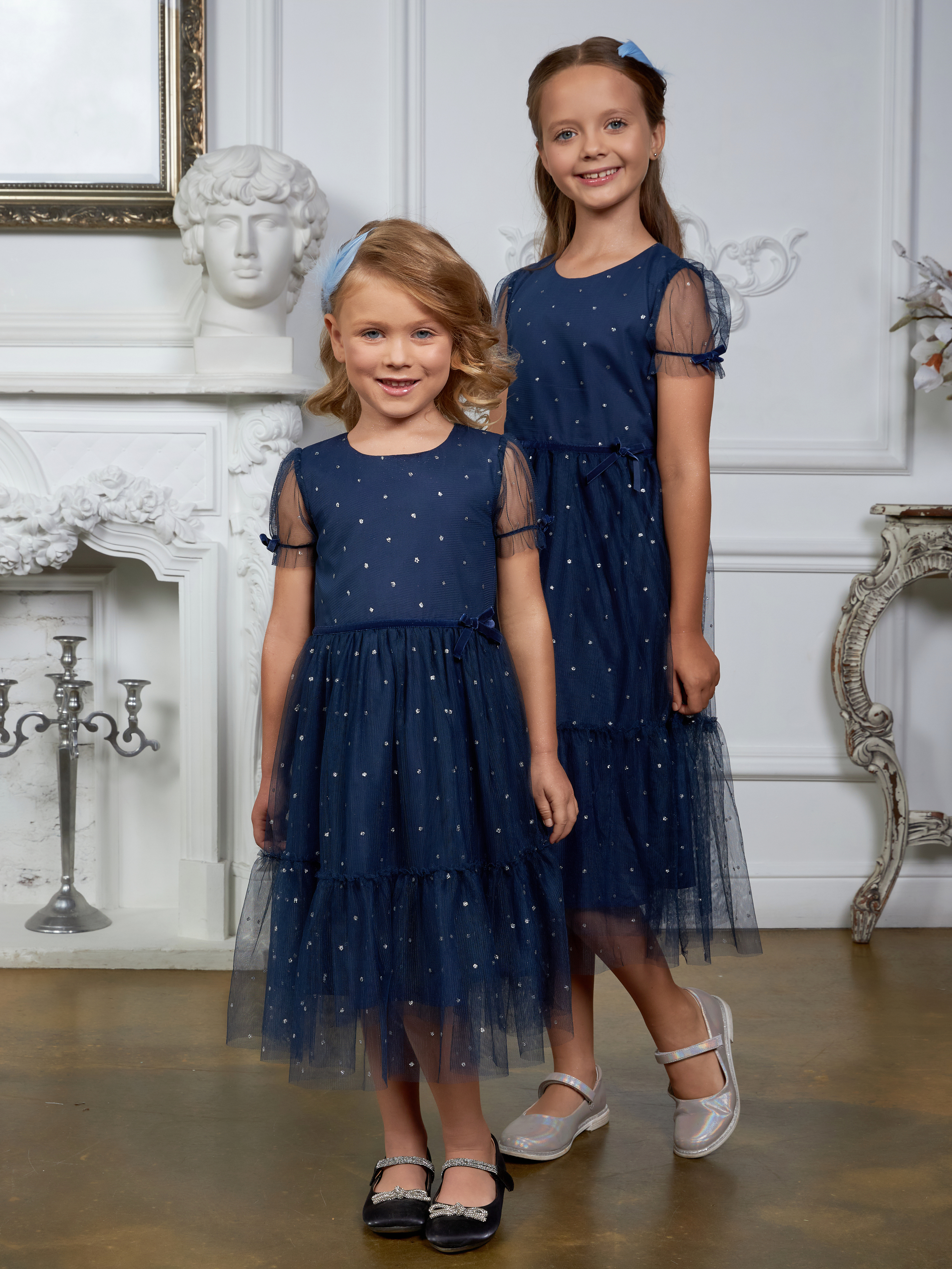 Платье ME WE KG225-W601-191_Темно-синий - фото 2