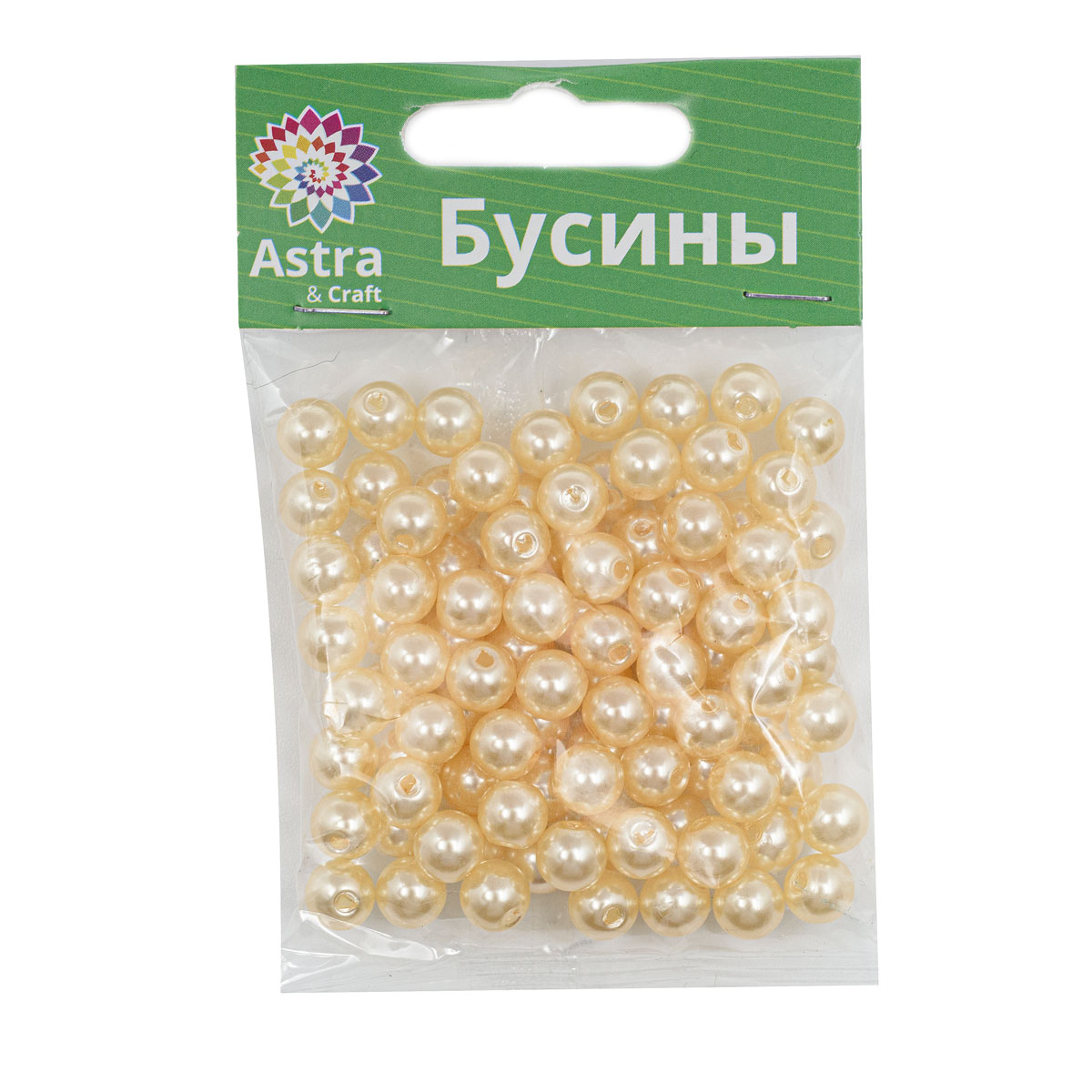 Набор для творчества Astra Craft бусины 8 мм 25 г круглые - фото 5