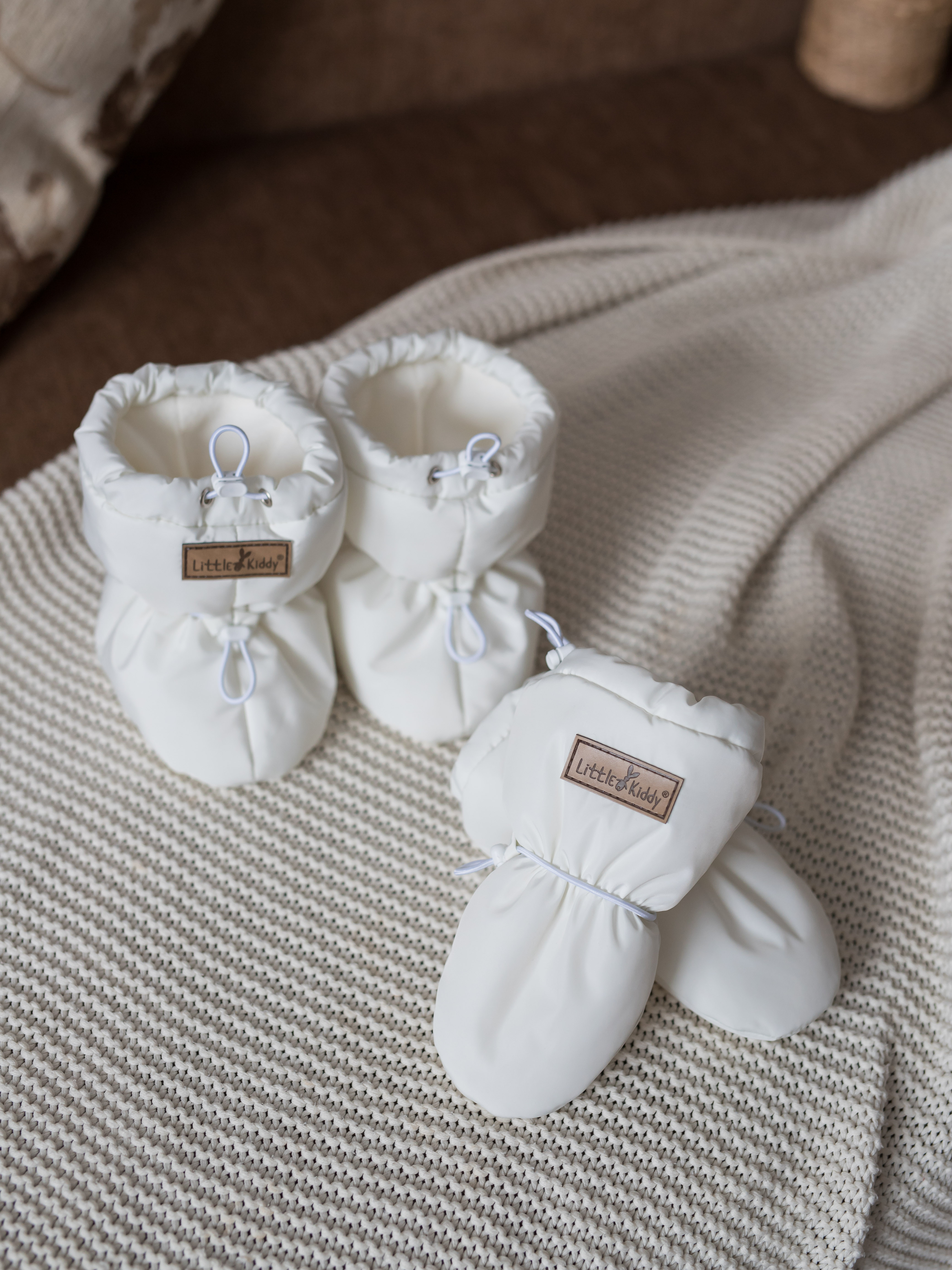 Пинетки LittleKiddy komplekt_demiмолочный - фото 8
