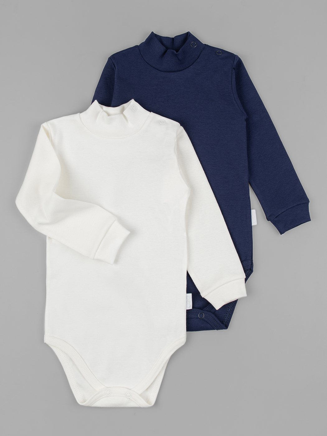 Боди 2 шт LEO 0643/1_молочный/синий - фото 5