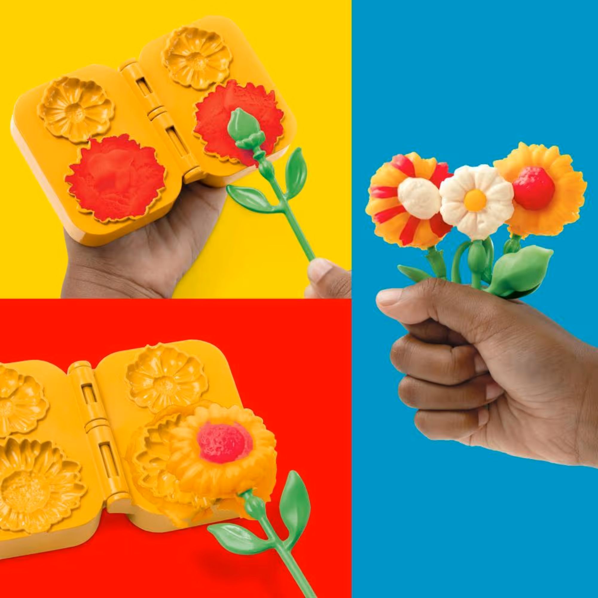 Масса для лепки Hasbro набор Play-Doh Теплый букетик - фото 6