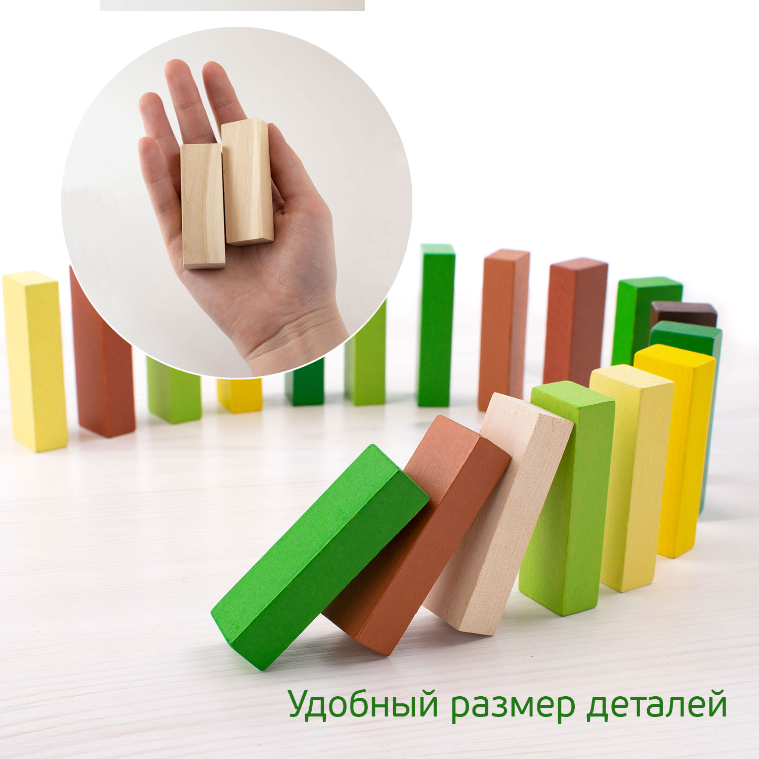 Настольная игра Томик Башня Джэнга Лес 54 детали - фото 5
