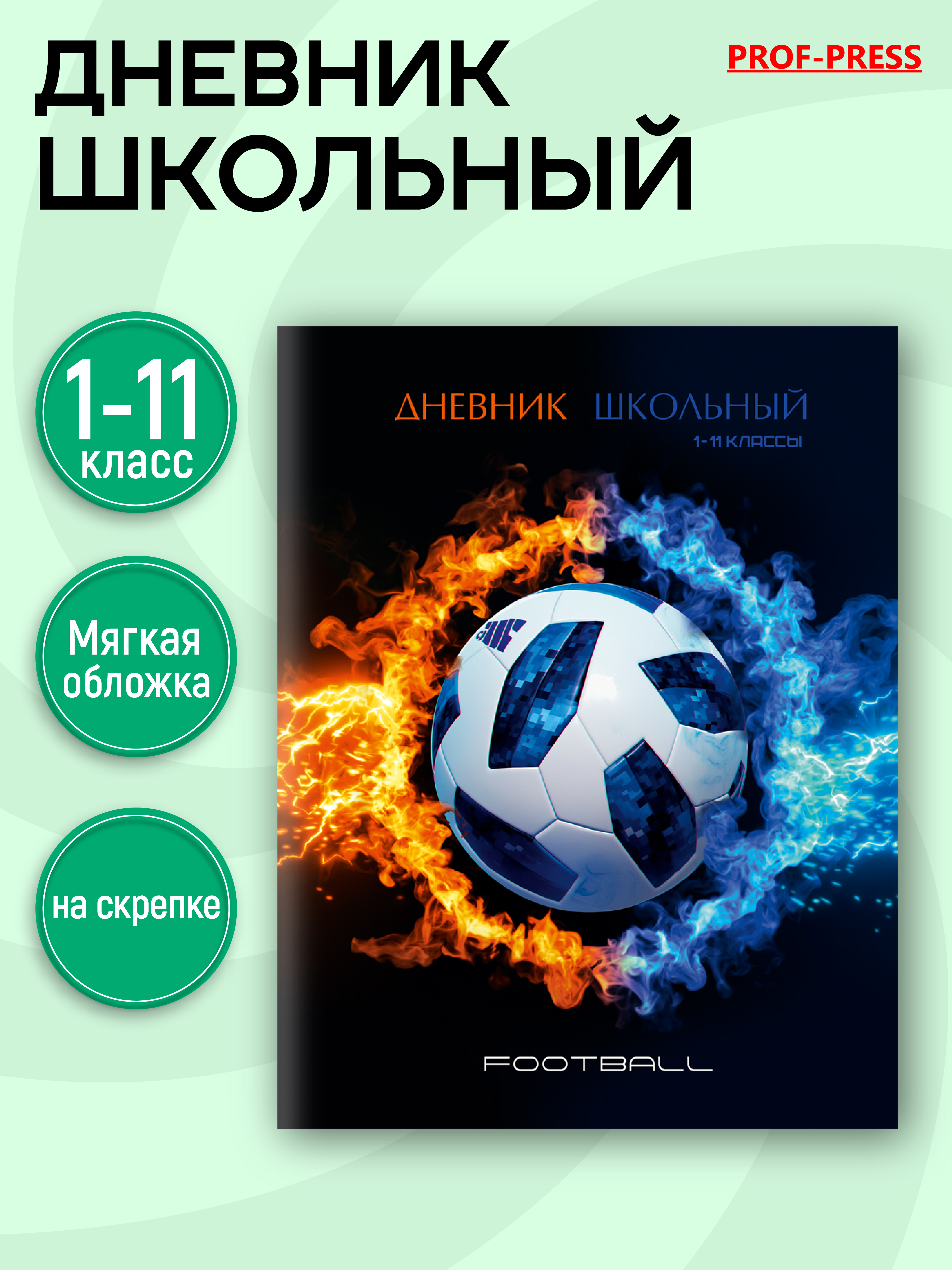Дневник школьный Prof-Press 40 листов - фото 1