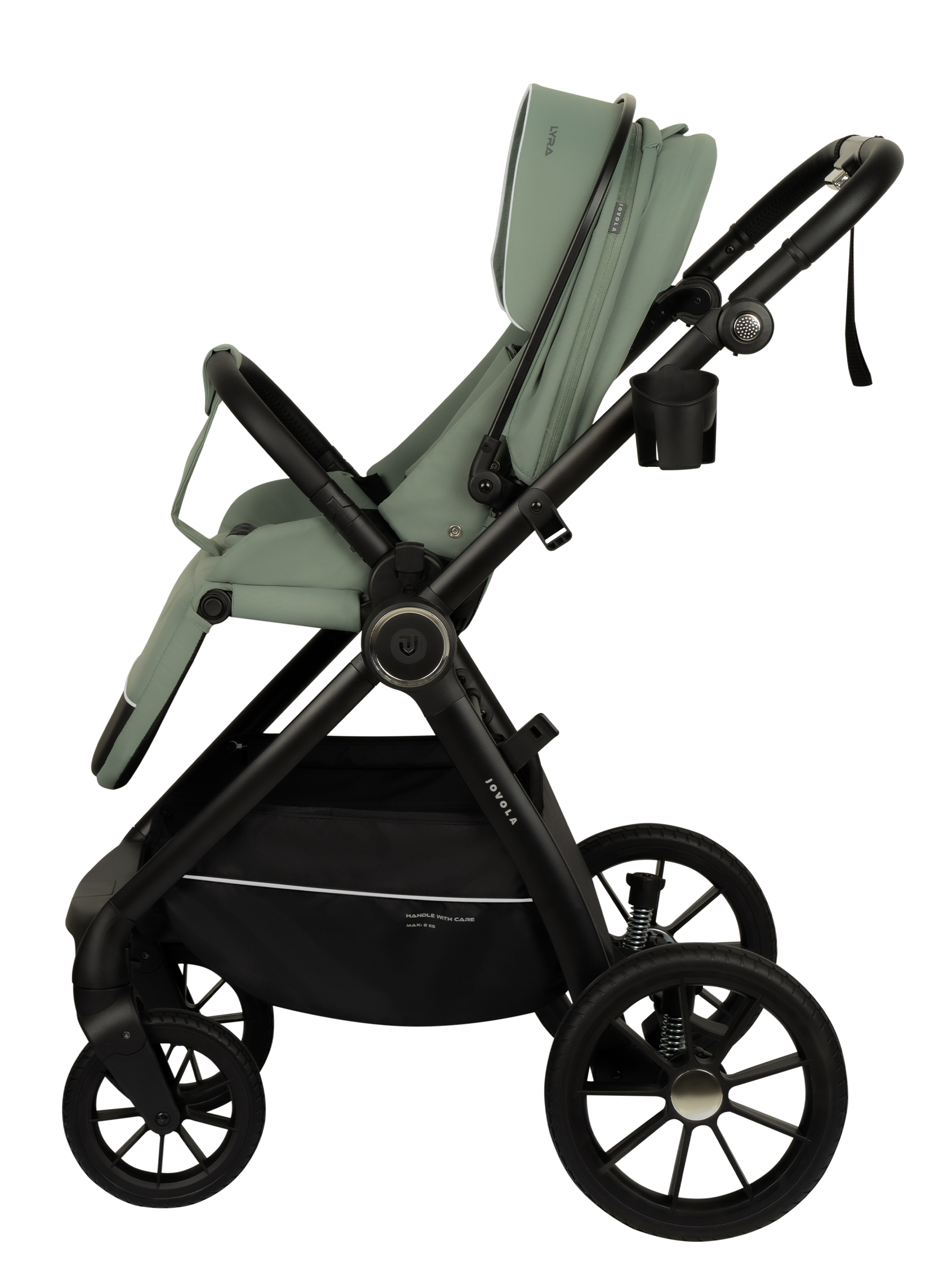 Коляска прогулочная JOVOLA LYRA зеленый - фото 21