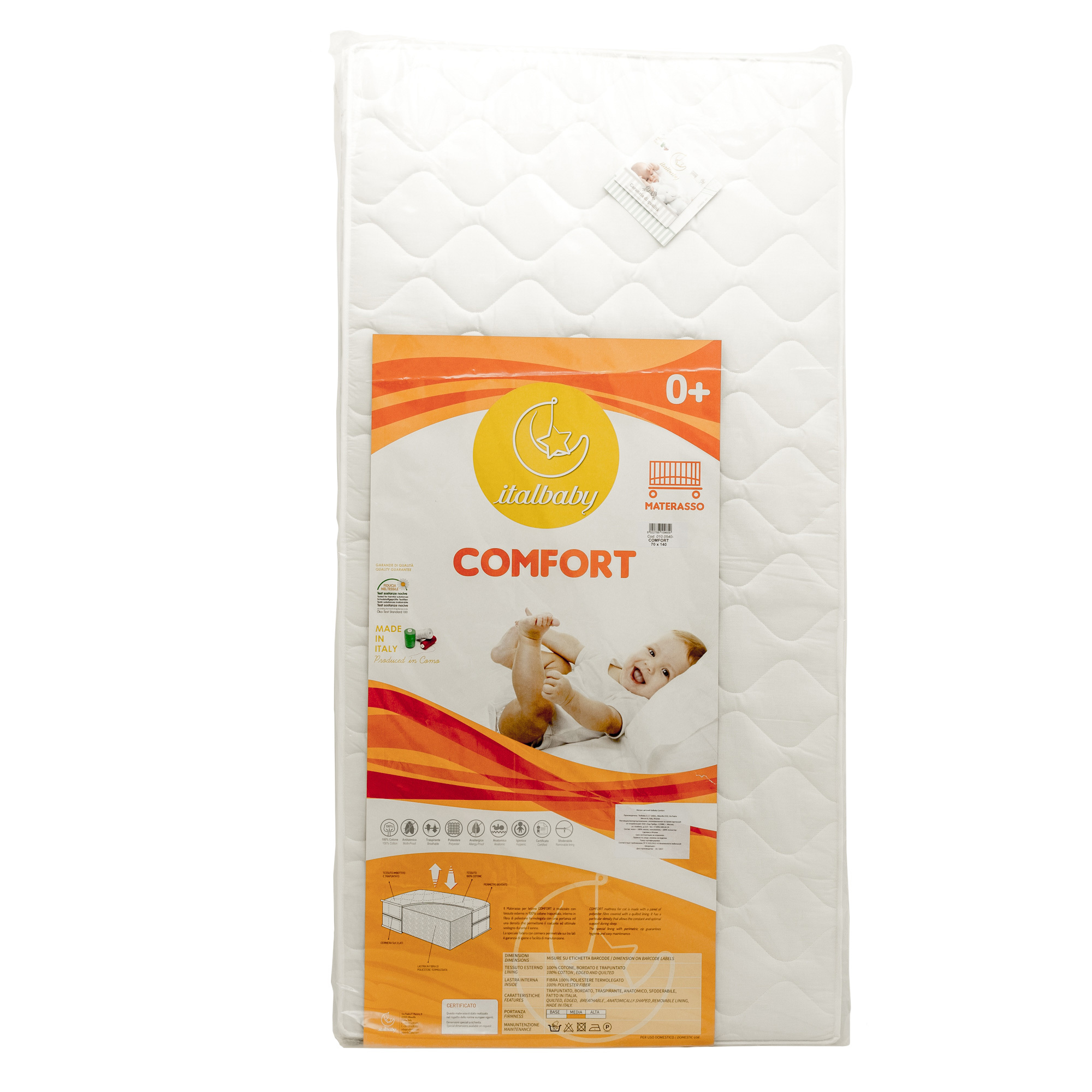 Матрас Italbaby Babyterm Comfort 140х70 - фото 1