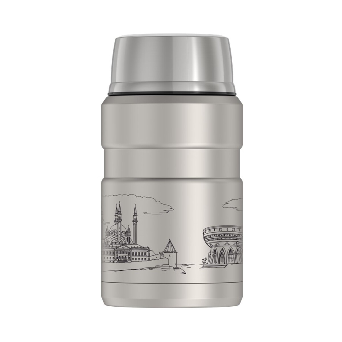 Термос из нерж. стали с ложкой Thermos SK3021(Kazan) 0,7L - фото 2