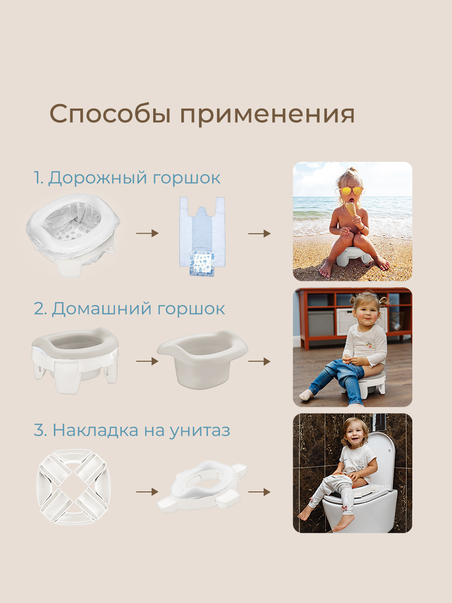Горшок ROXY-KIDS Дорожный в ассортименте - фото 13