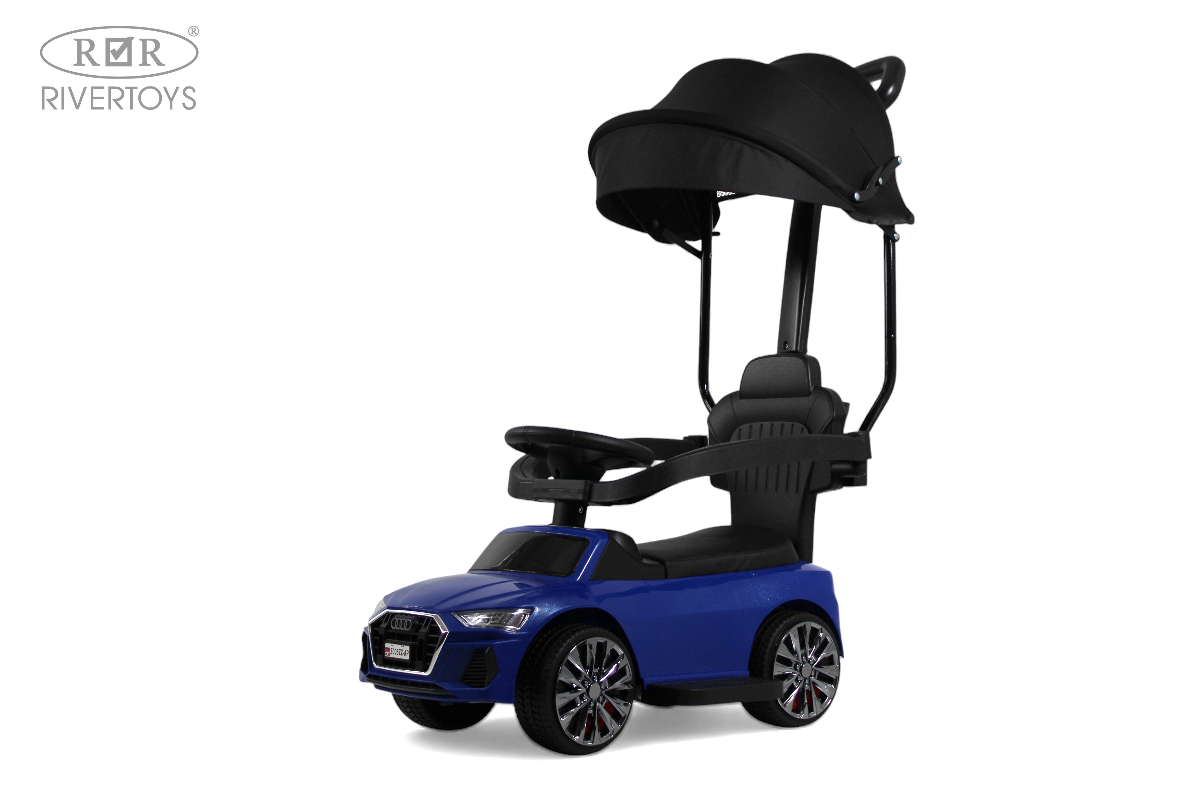 Каталка RIVERTOYS Z005ZZ-AP-BLUE синий - фото 1