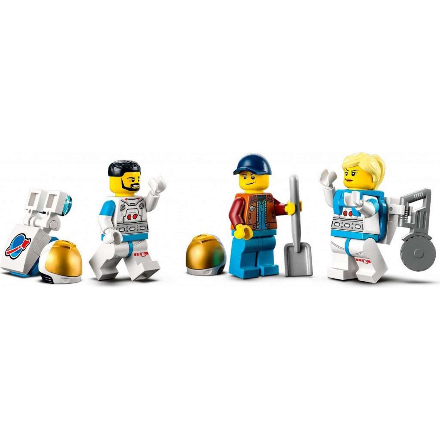 Конструктор LEGO City Space Луноход блочный - фото 7