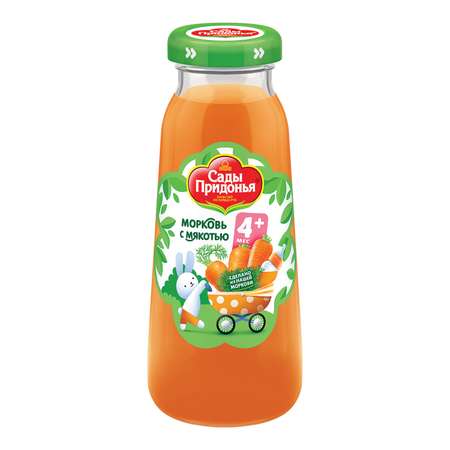Нектар Сады Придонья Морковь с 4 мес 0.2 л