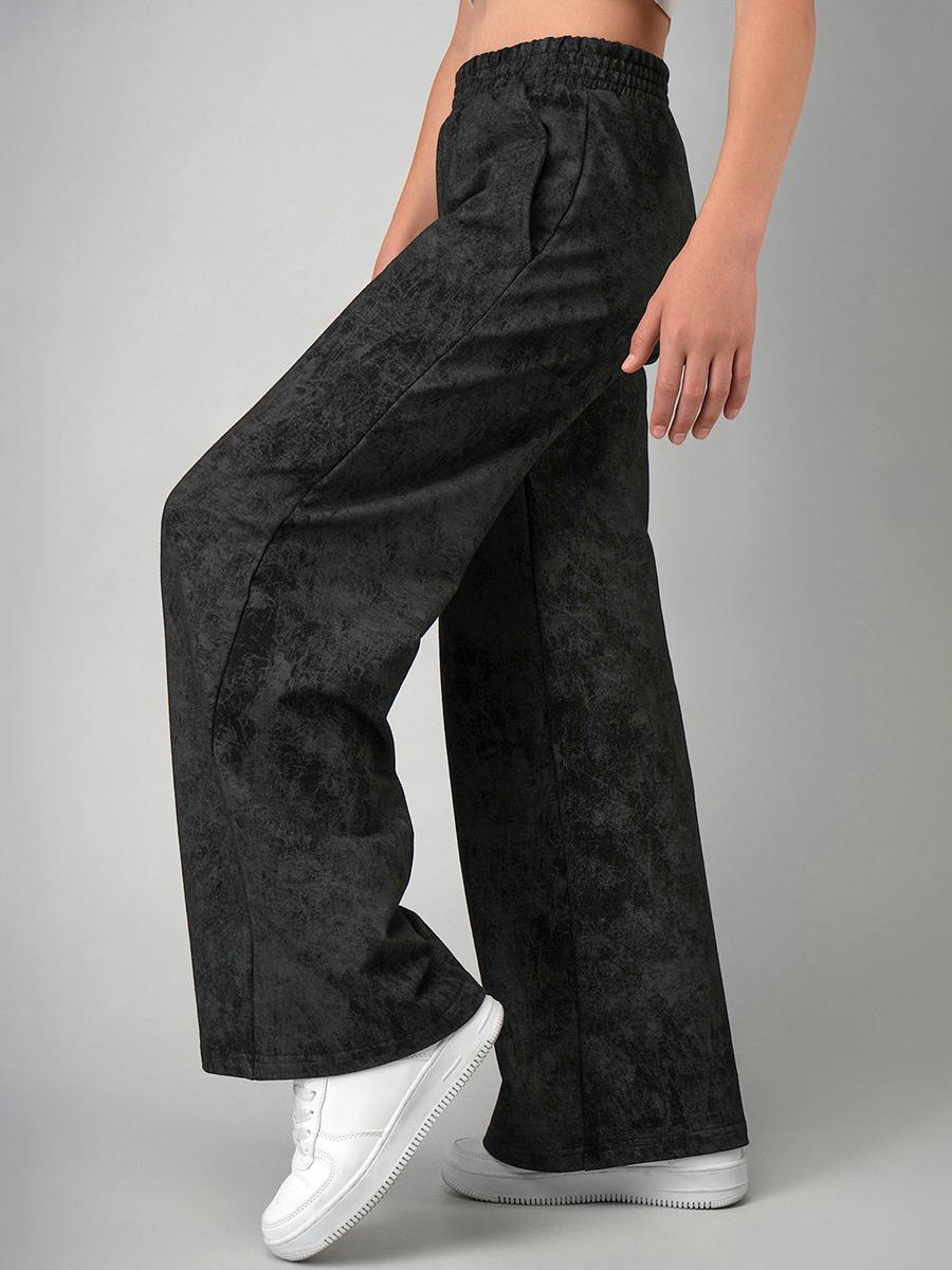 Брюки HappyFox HF070SPвинтаж.черный - фото 1