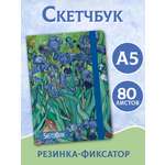 Блокнот Проф-Пресс Скетчбук А5. Ван Гог. Ирисы