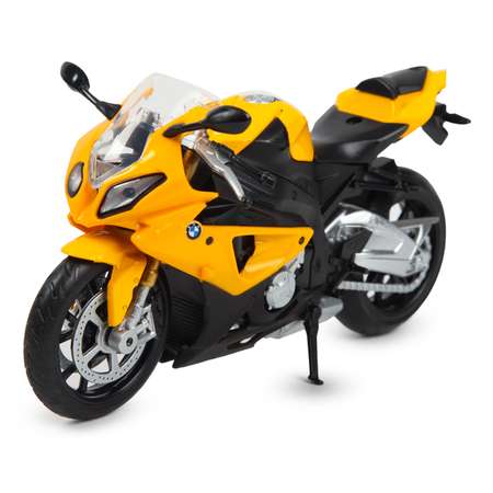 Мотоцикл MSZ BMW 1:12 желтый