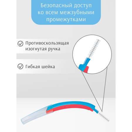 Зубная нить edel+white 6 шт.