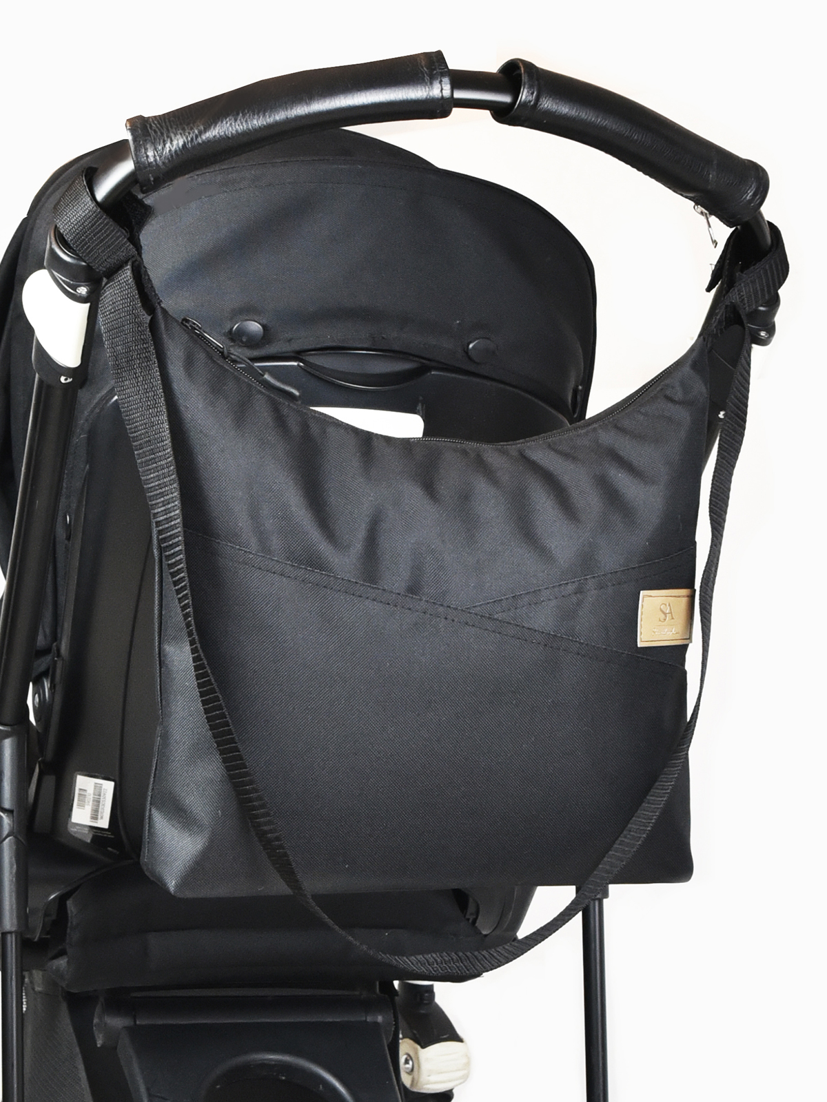 Сумка на ручку коляски StrollerAcss SA22/Черный - фото 6