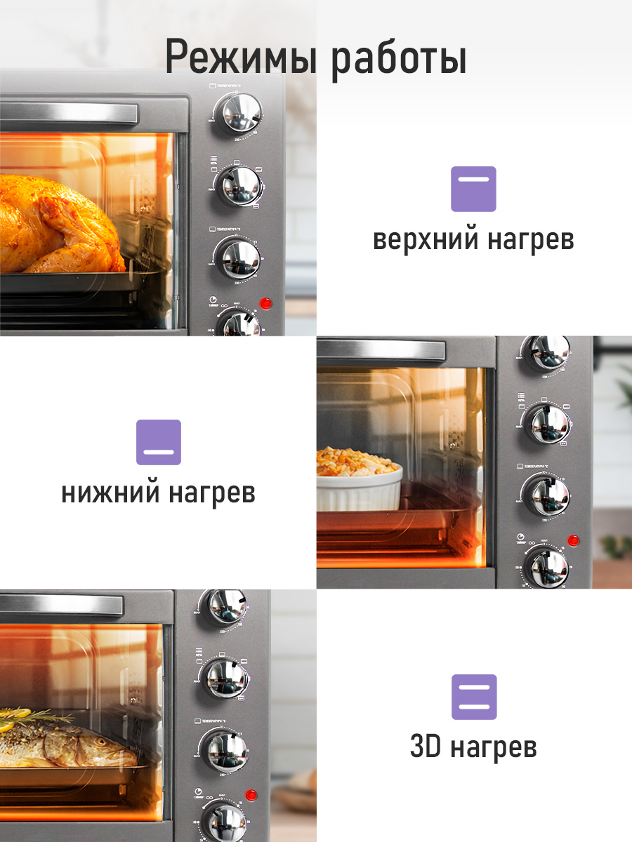 Духовой шкаф LUMME LU-1711 - фото 3