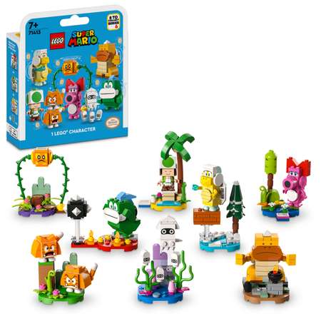 Конструктор LEGO Super Mario Набор фигурок Серия 6 блочный