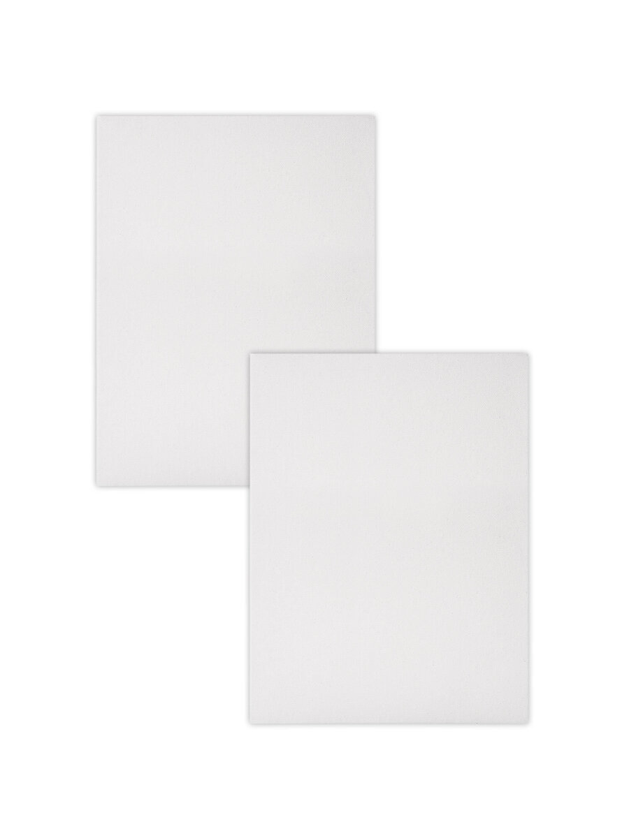 Холст для рисования Brauberg на подрамнике 30х40 см грунтованный 100% хлопок набор 2 штуки - фото 3