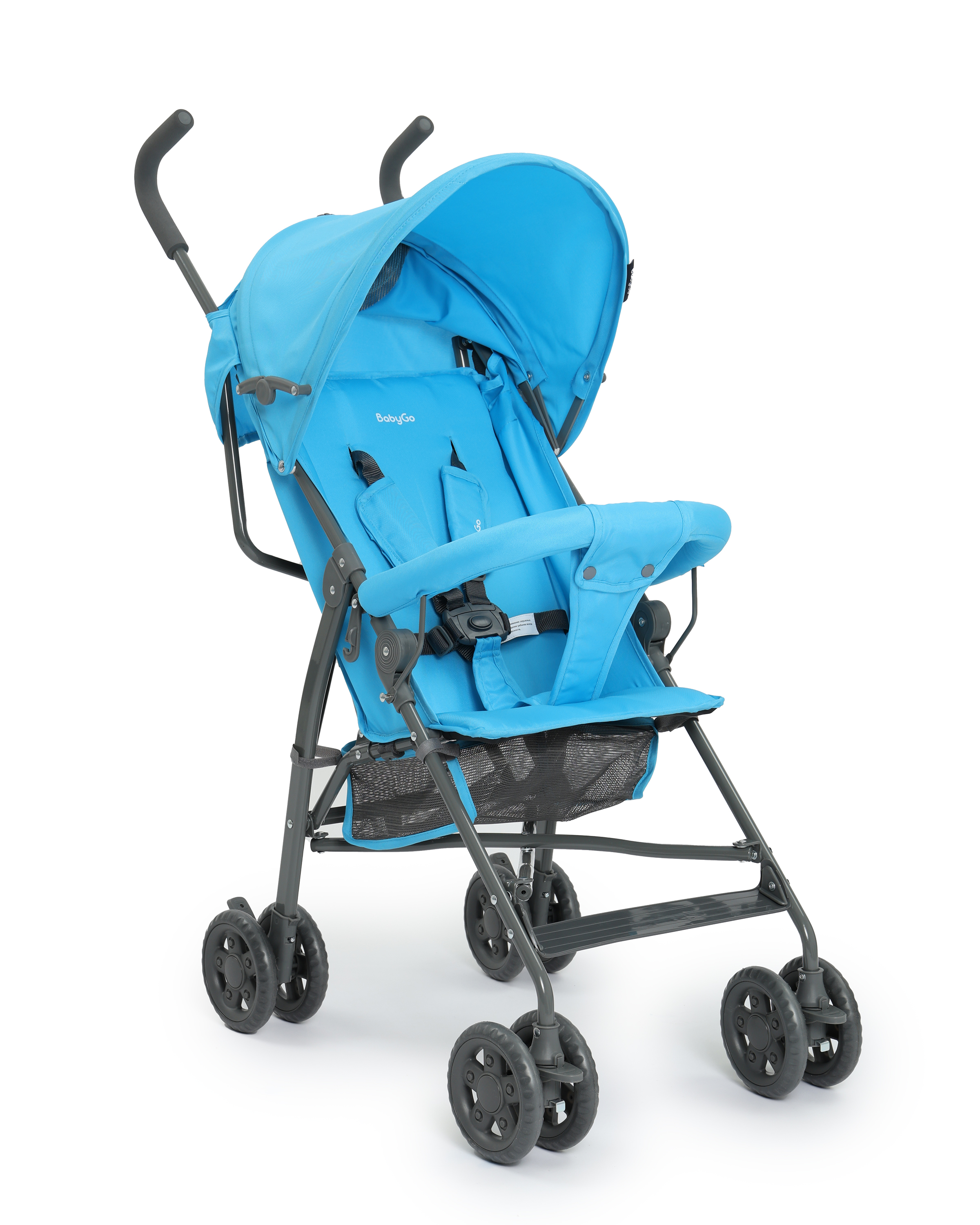 Коляска прогулочная BabyGo Mirage синий - фото 1