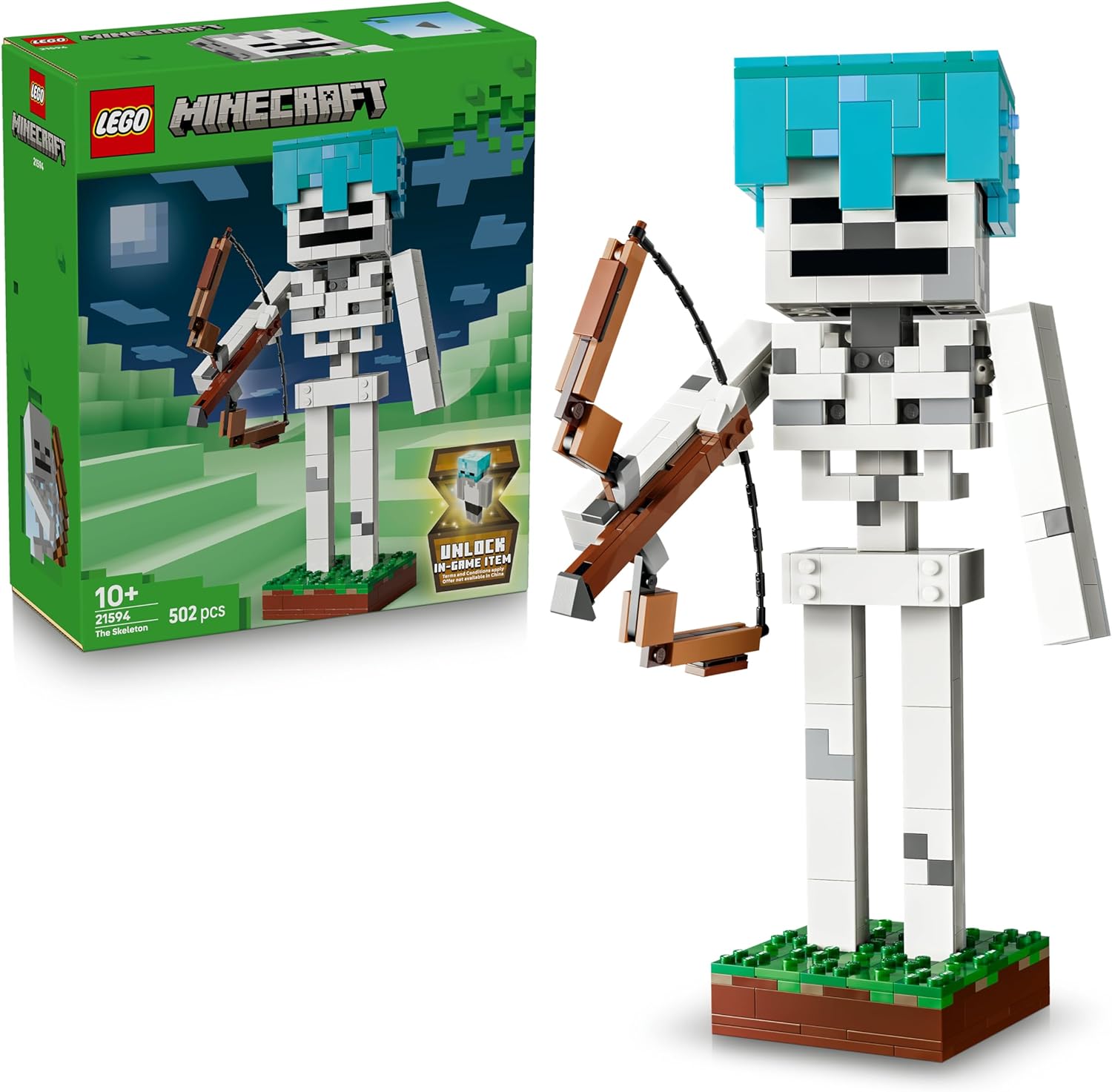Конструктор LEGO Minecraft Скелет 502 дет. - фото 1