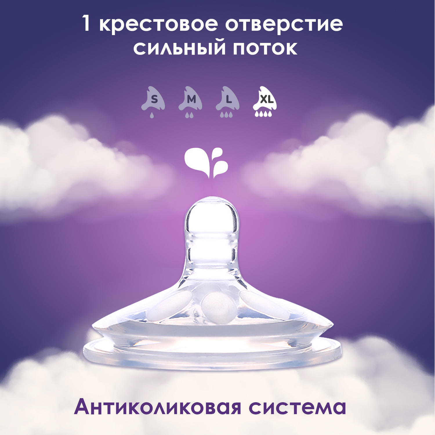 Соска KUNDER XL 2 шт. - фото 3