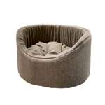 Лежанка для животных Homepet Rosy grey Жаккард 57*45*20см Розово-серый
