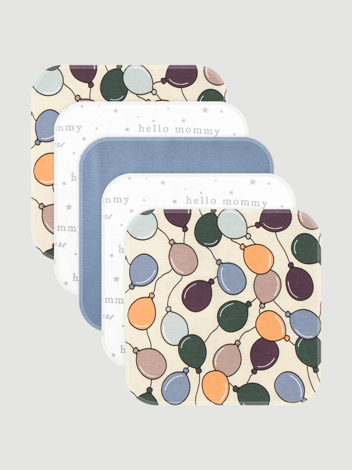 Нагрудник Mjolk текстиль 5 шт. - фото 2