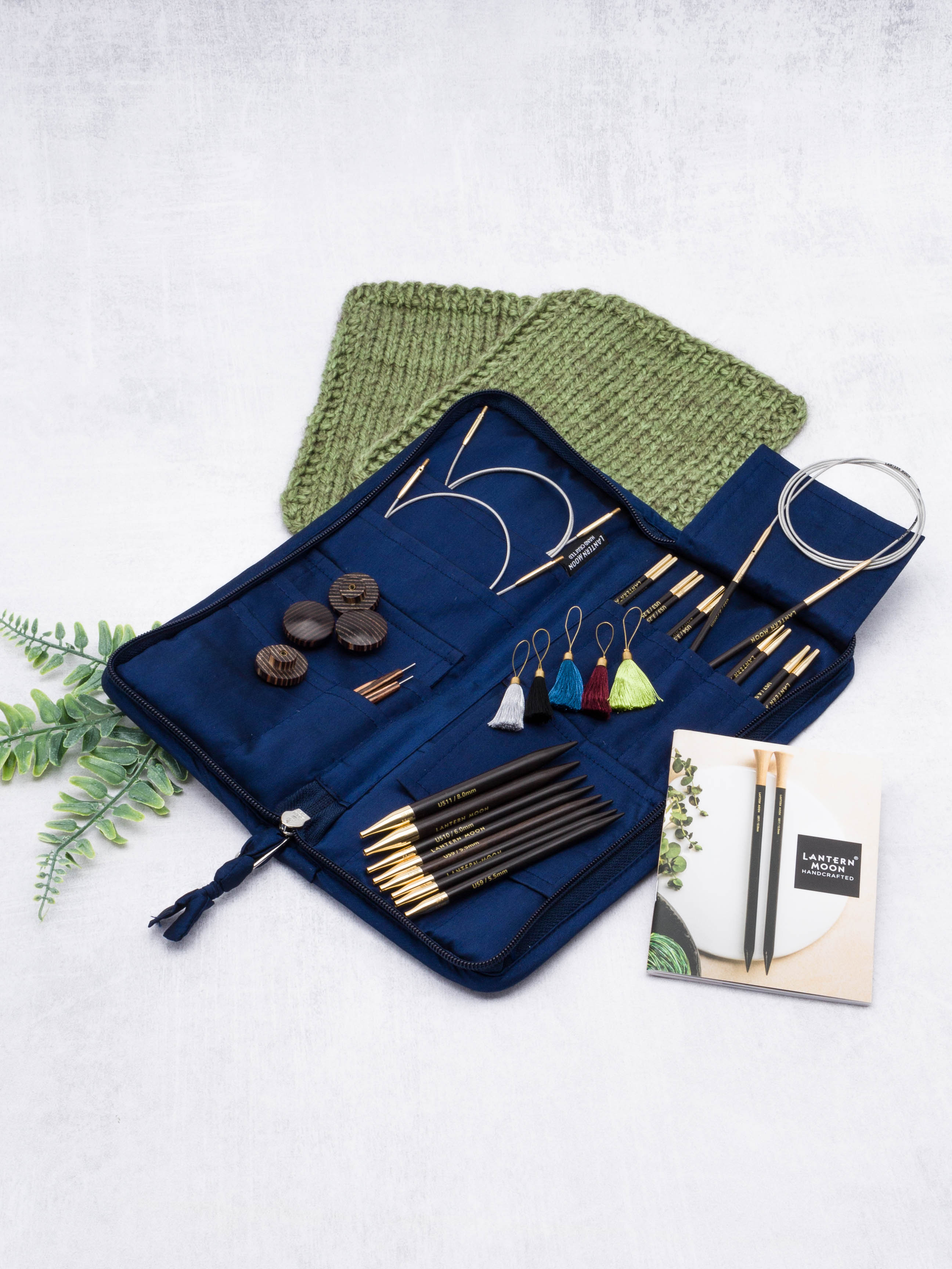 Спицы для вязания KnitPro съемные d 3-8 мм 13 см 10 пар - фото 2