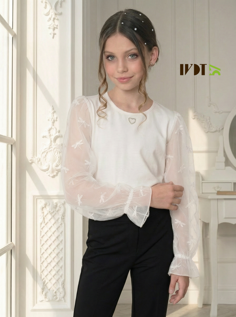 Блузка IVDT37 БШ0017 - фото 11
