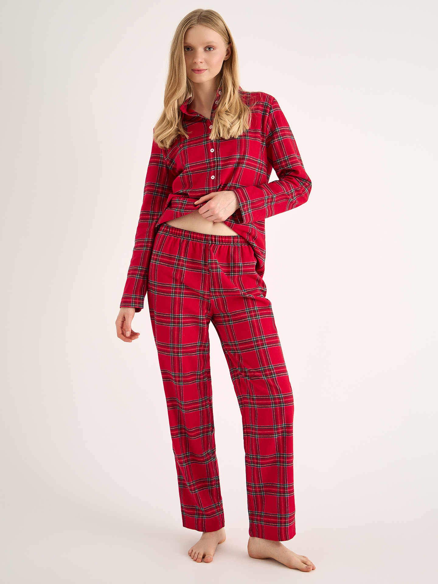 Пижама Mark Formelle (Марк Формэль) 592368/клетка на красном - фото 6