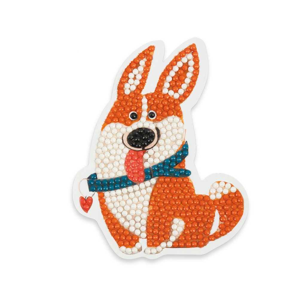 Алмазная мозаика Фрея Корги-озорник - фото 2