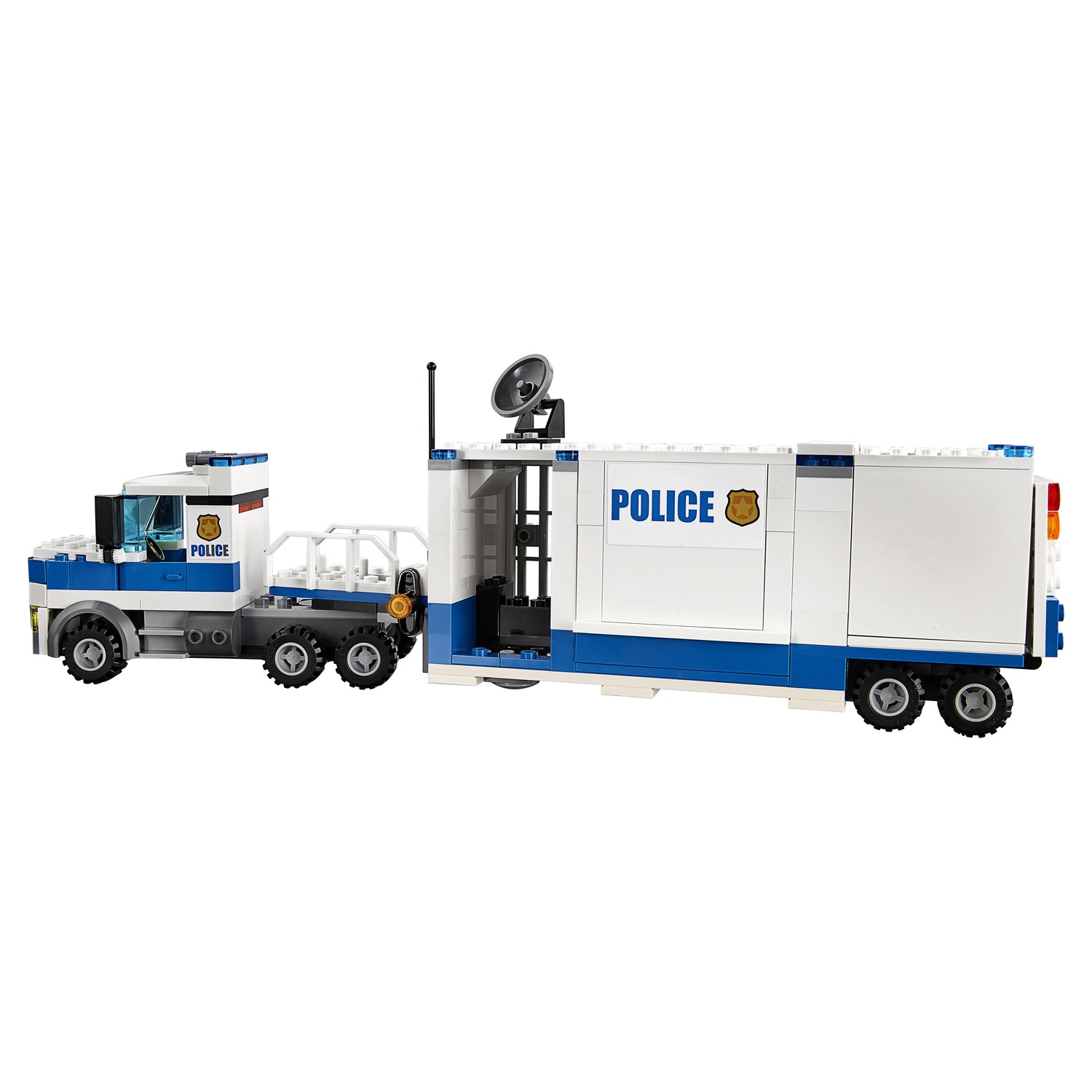 Конструктор LEGO City Police Командный центр блочный - фото 13
