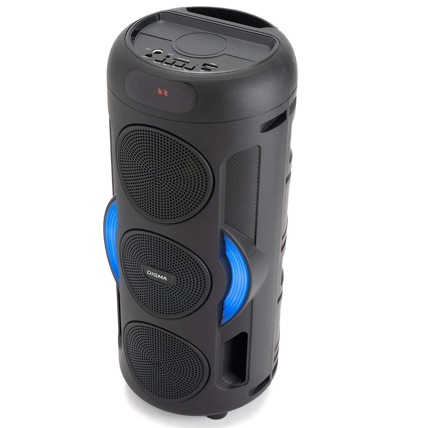 Колонка bluetooth Digma 10Вт/FM/USB/BT/micro SD - фото 3