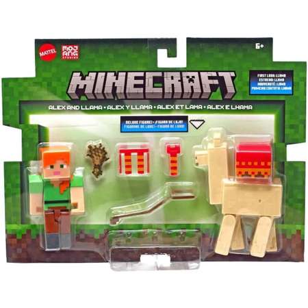 Игровой набор Minecraft Алекс и Лама