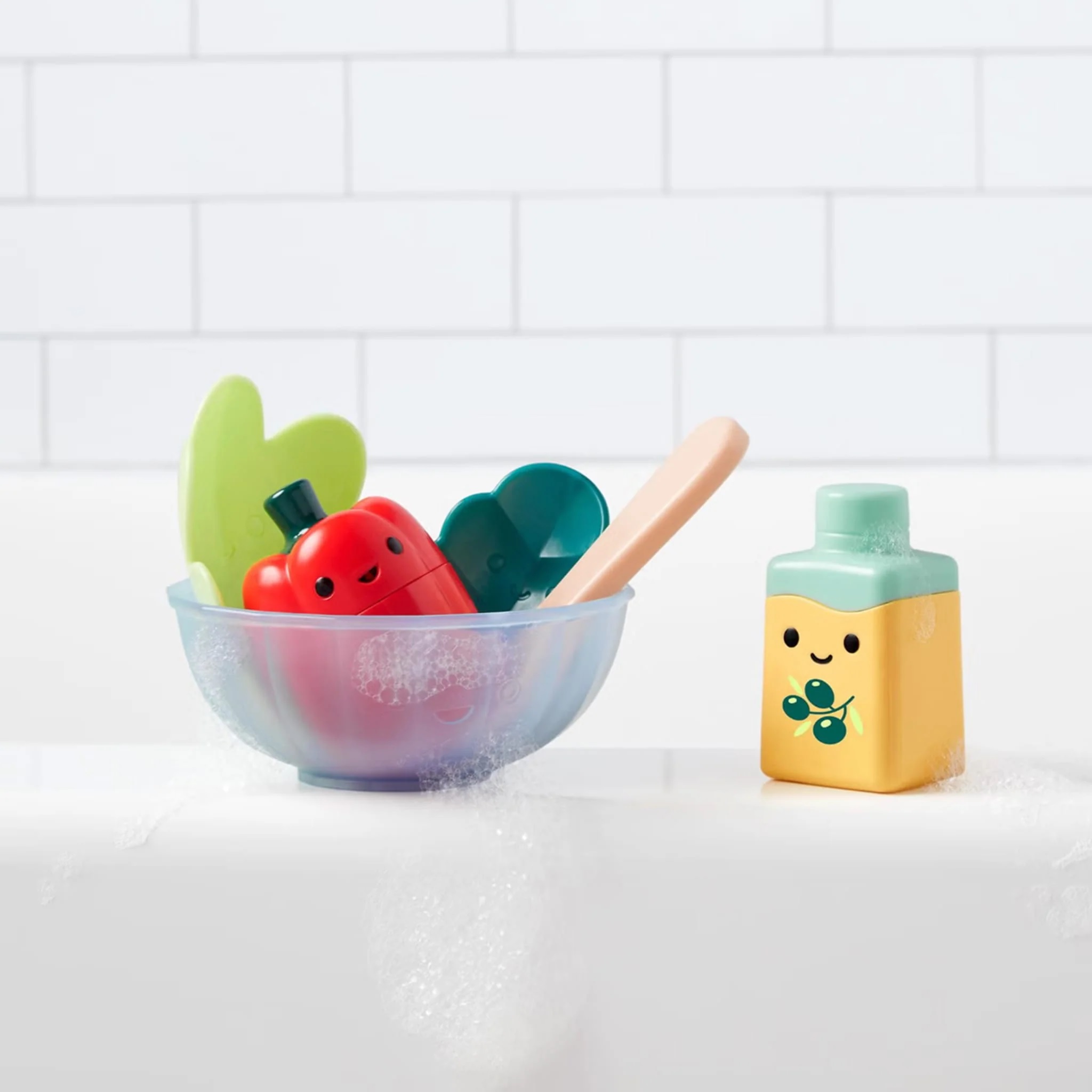 Игрушка Skip Hop для ванны Салатик 6 предм - фото 4