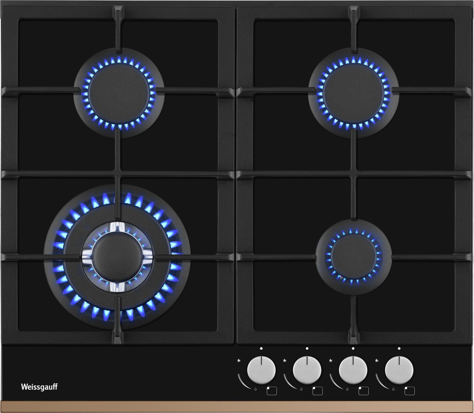 Варочная панель WEISSGAUFF Газовая панель HGG 649 BGRG - фото 10