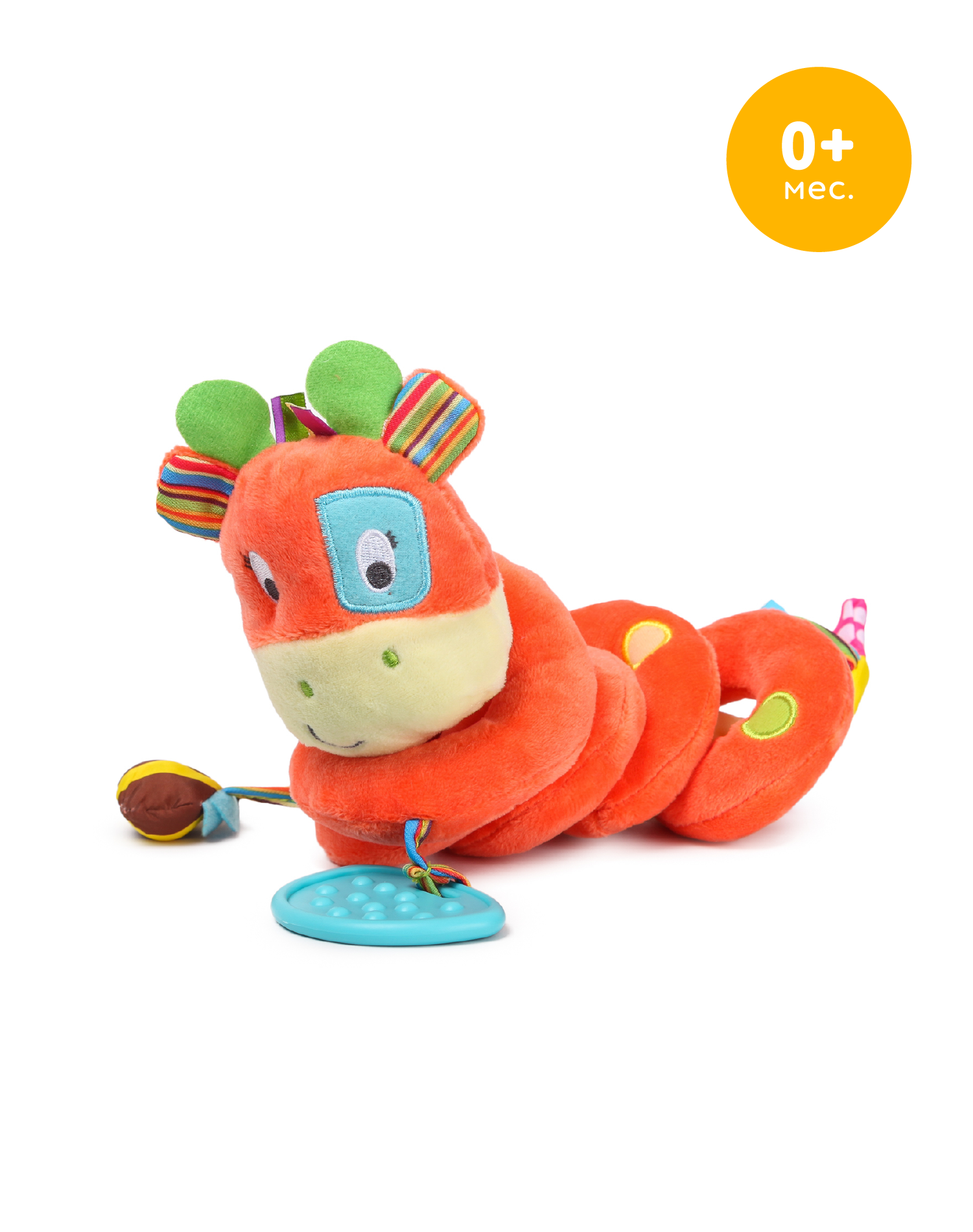 Изображение товара Игрушка-спираль для кроватки BabyGo Жираф мягкая развивающая игрушка