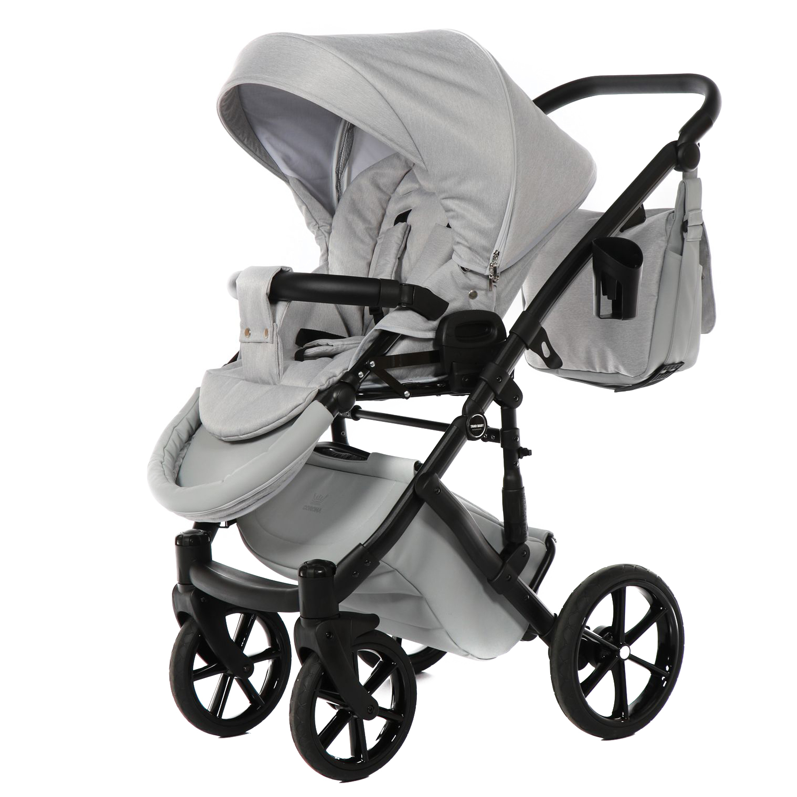 Коляска 2в1 Tako серый - фото 6