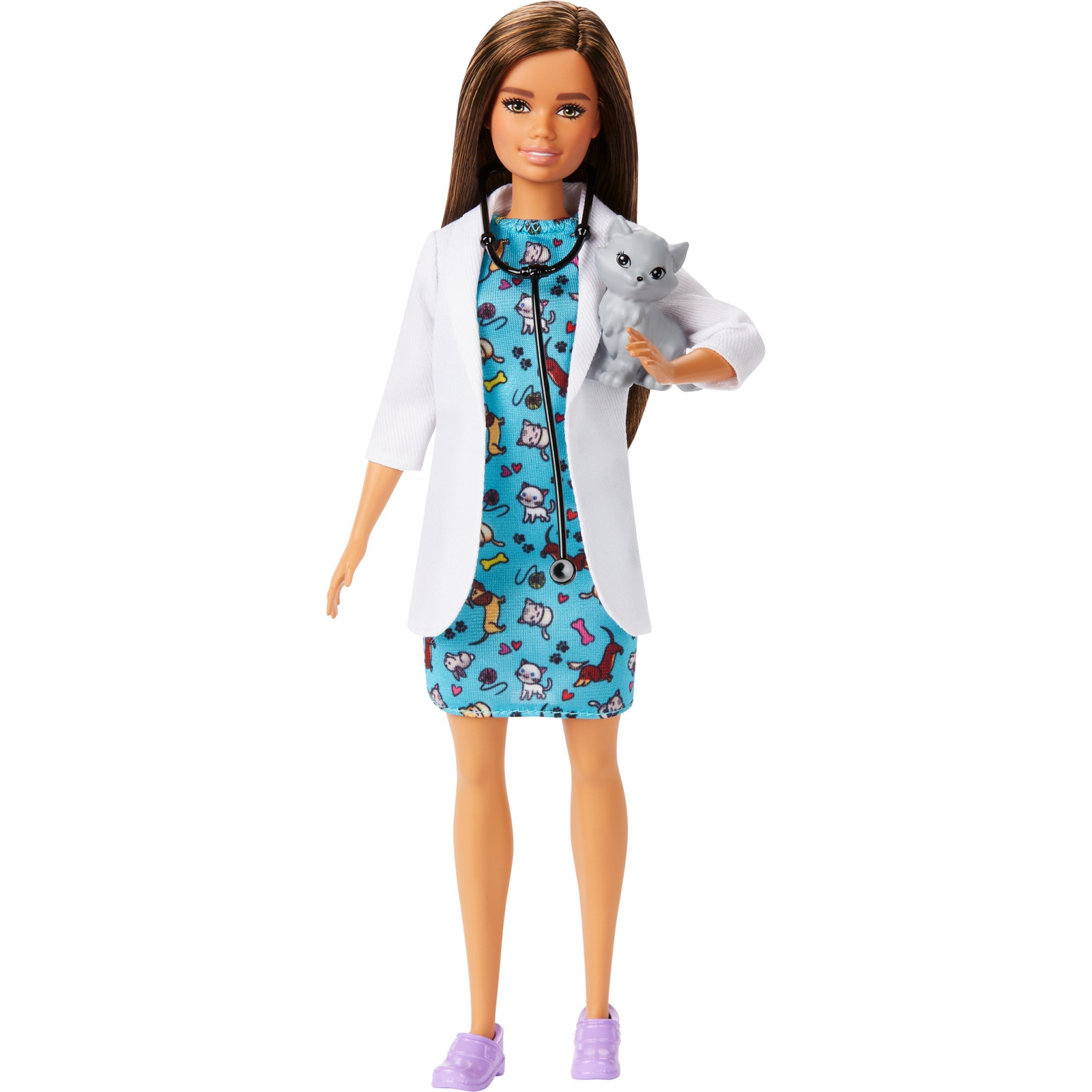Кукла модельная Barbie Кем быть? Ветеринар DVF50/GJL63 - фото 1