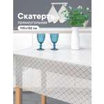Скатерть клеёнка на стол VILINA "Муза" 110х132 см