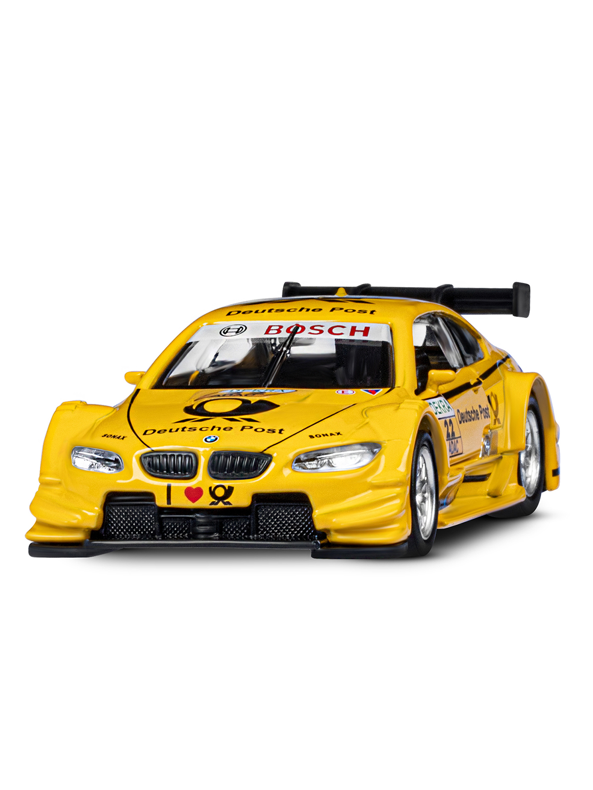 Автомобиль АВТОпанорама BMW M3 DTM 1:42 JB1251781 - фото 14
