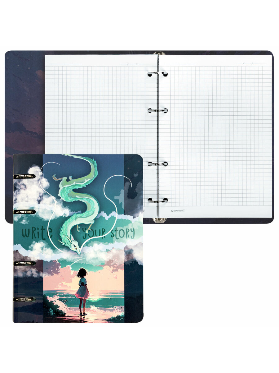 Тетрадь Brauberg клетка - фото 9