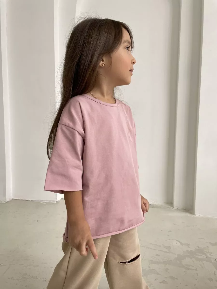 Футболка ROOMY ESSENCE BASICshirt/pwpink - фото 9