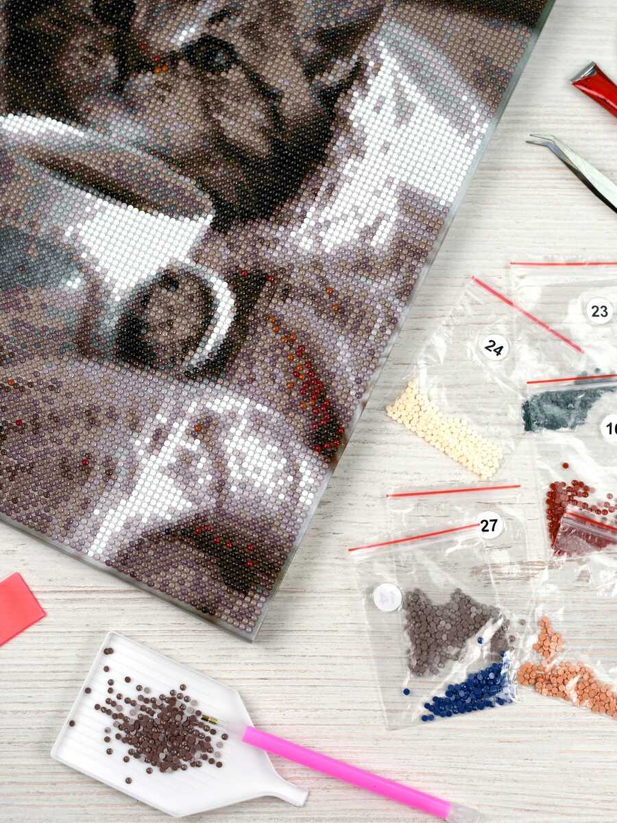 Алмазная мозаика Феникс + - фото 5