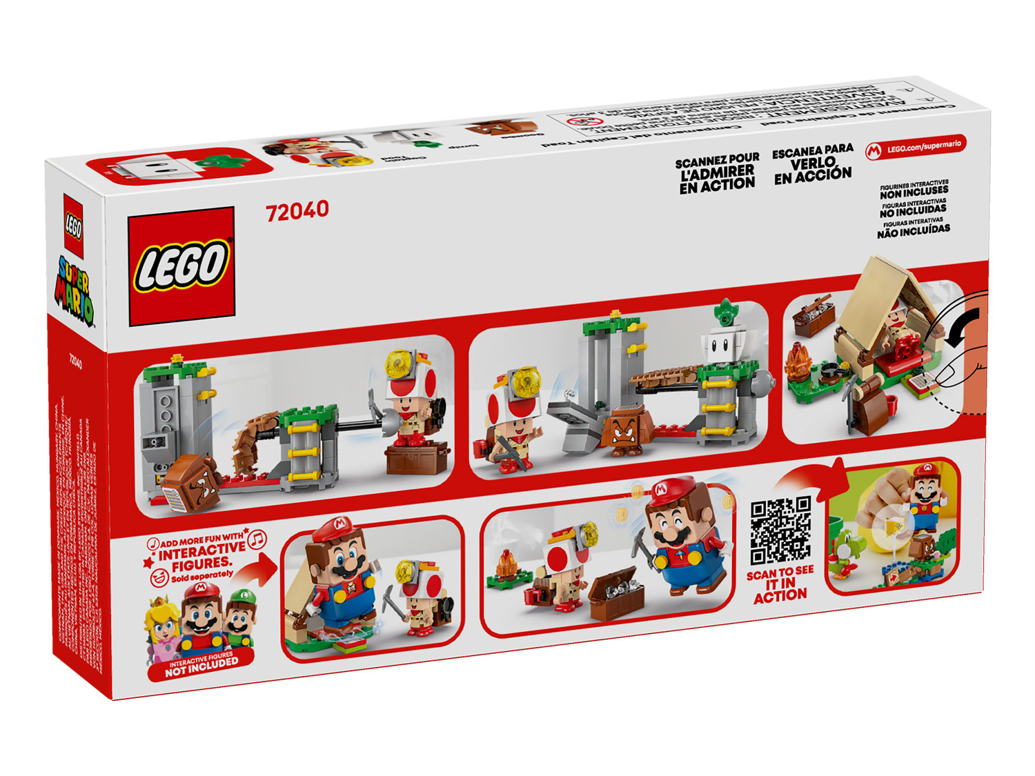 Конструктор LEGO Super Mario Лагерь капитана Тоада 159 дет. - фото 7