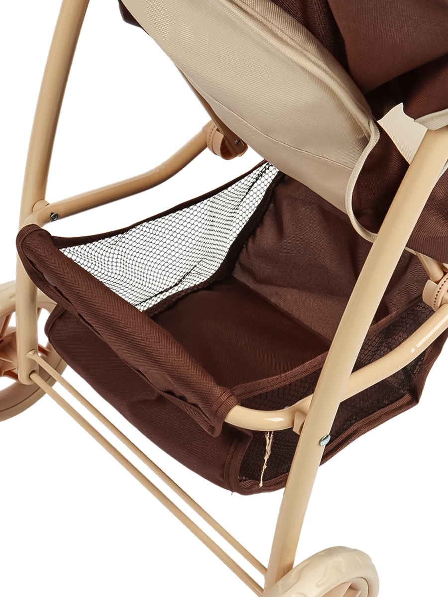 Коляска-трость для кукол Рыжий кот 9351A-BB - фото 7