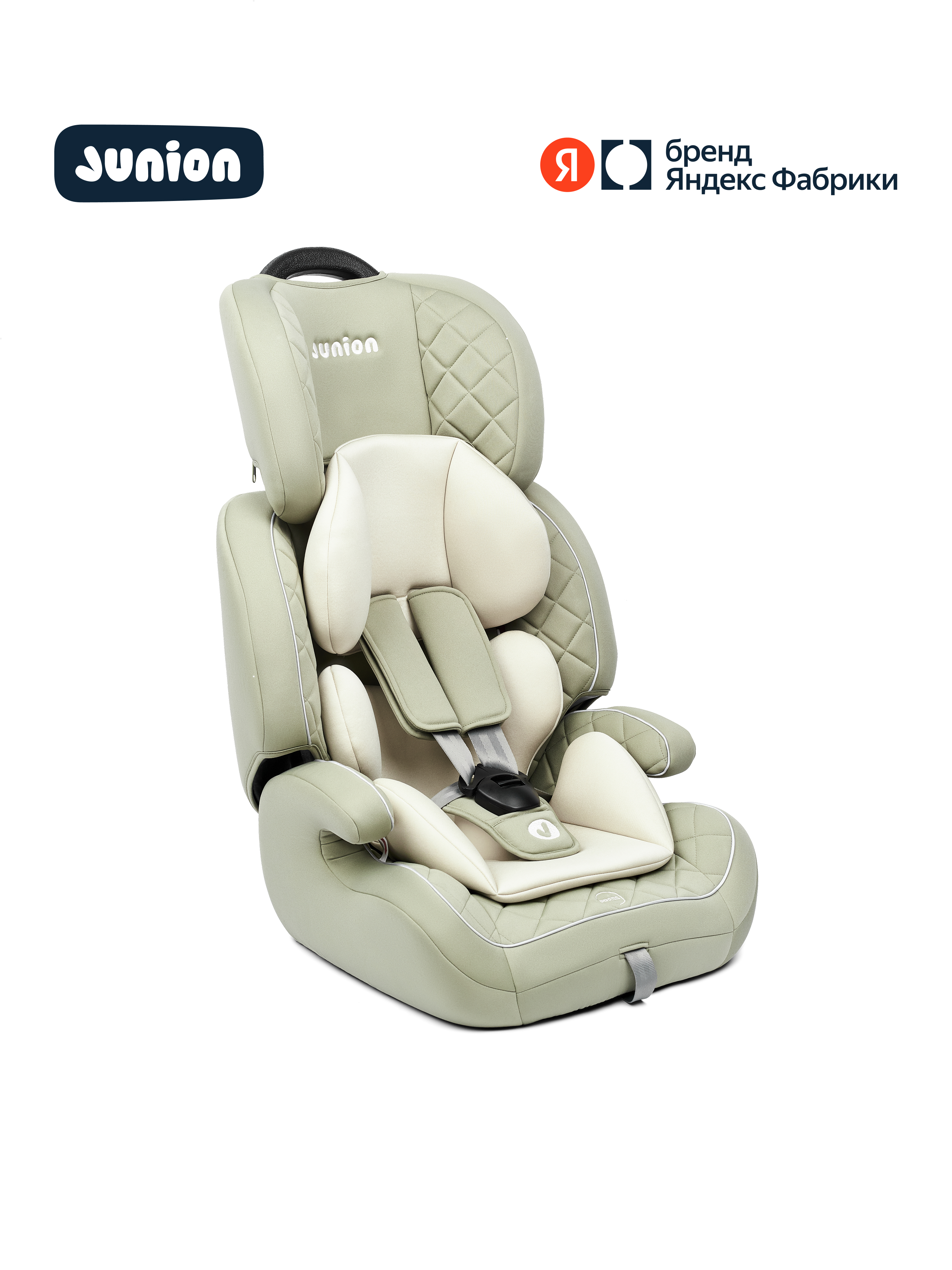 Автокресло Junion Bruno 1/2/3 (9-36 кг) зеленый - фото 1