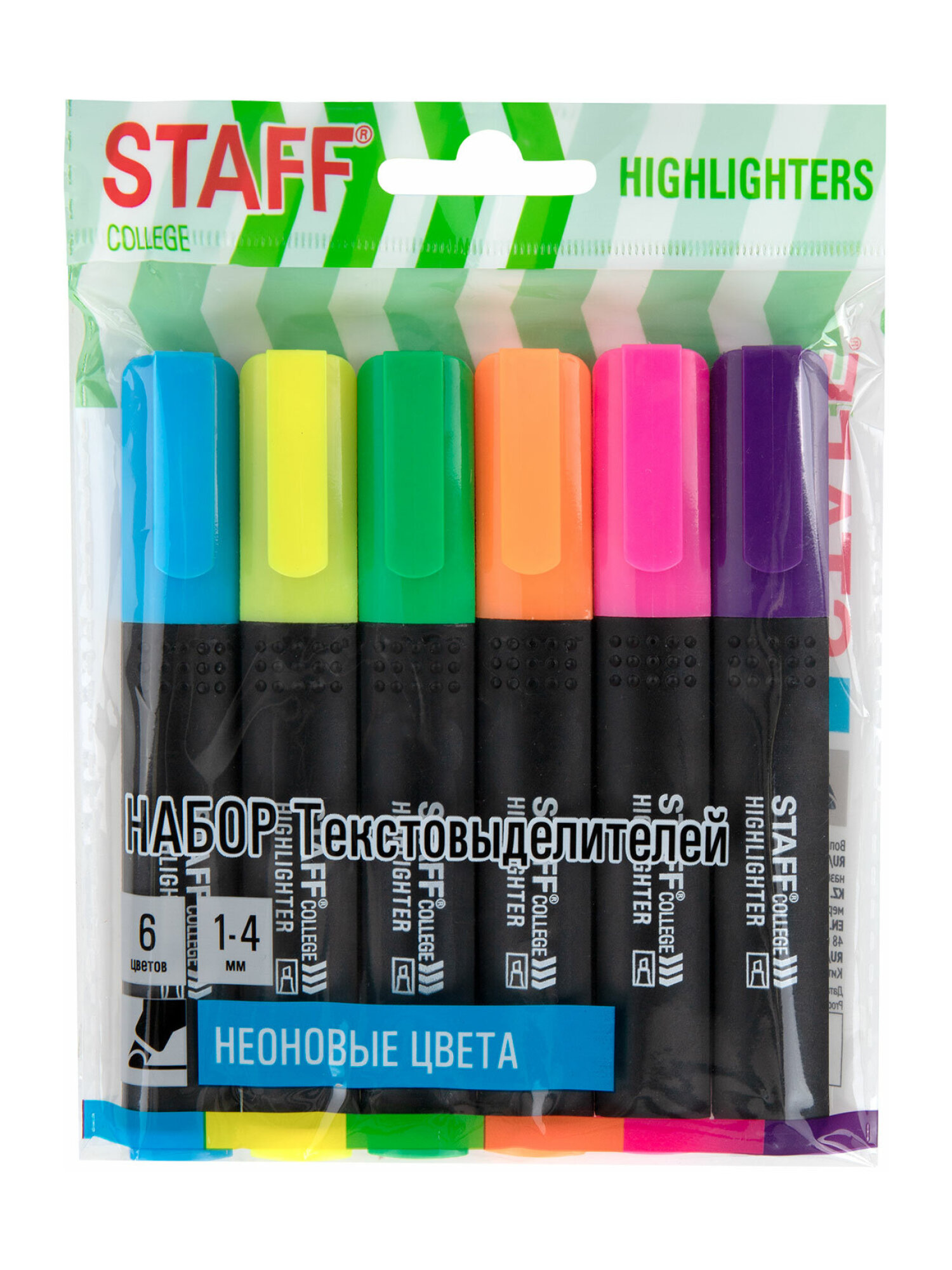 Текстовыделители Staff 6 шт. - фото 6