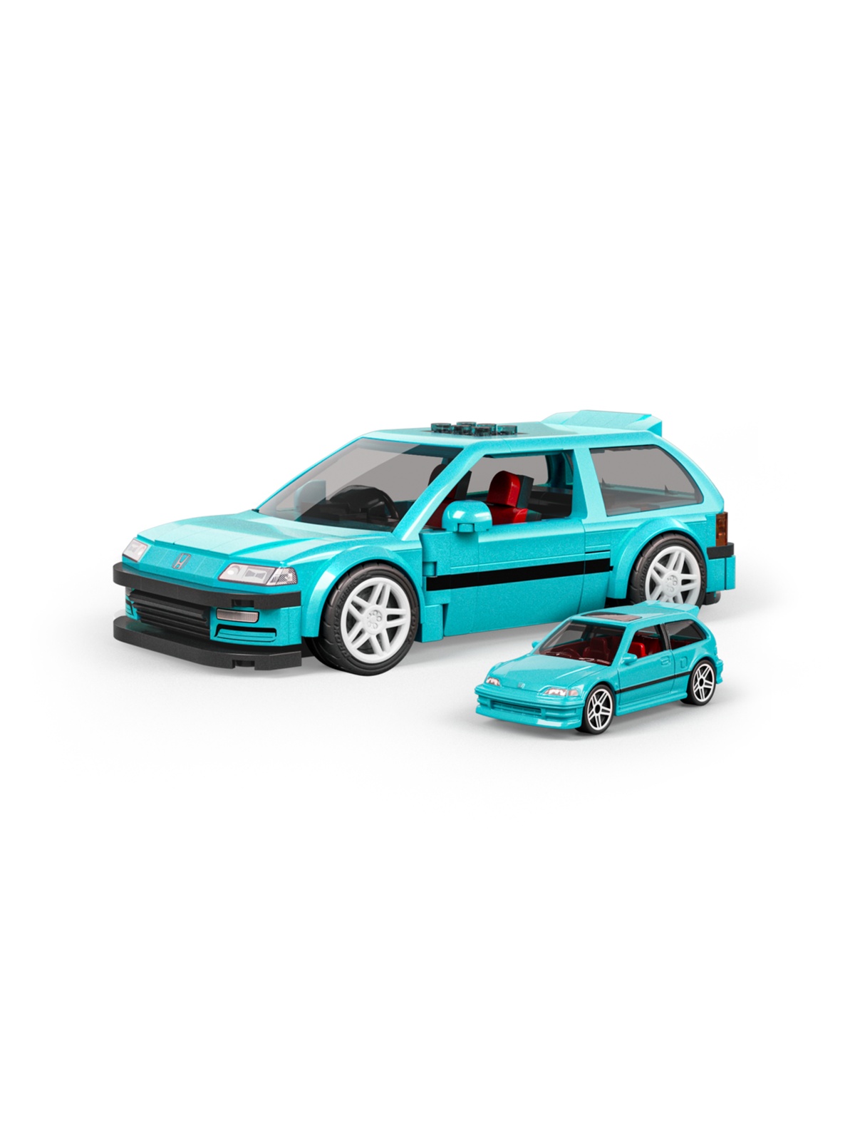 Конструктор Brick Shop Honda Civic 248 дет. - фото 10